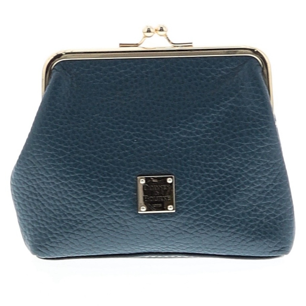 Dooney & Bourke Navy Leather Coin Purse